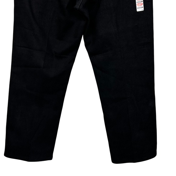 Wrangler Jeans Mens 40x30 Black Cowboy Cut Original Fit Made in USA NWT - Picture 9 of 12